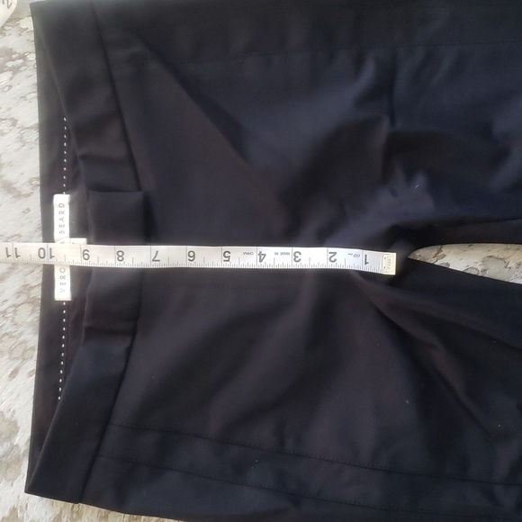 Veronica Beard Blossom Skinny Biker Pant Sz2 Black Ankle Zip - Picture 6 of 11